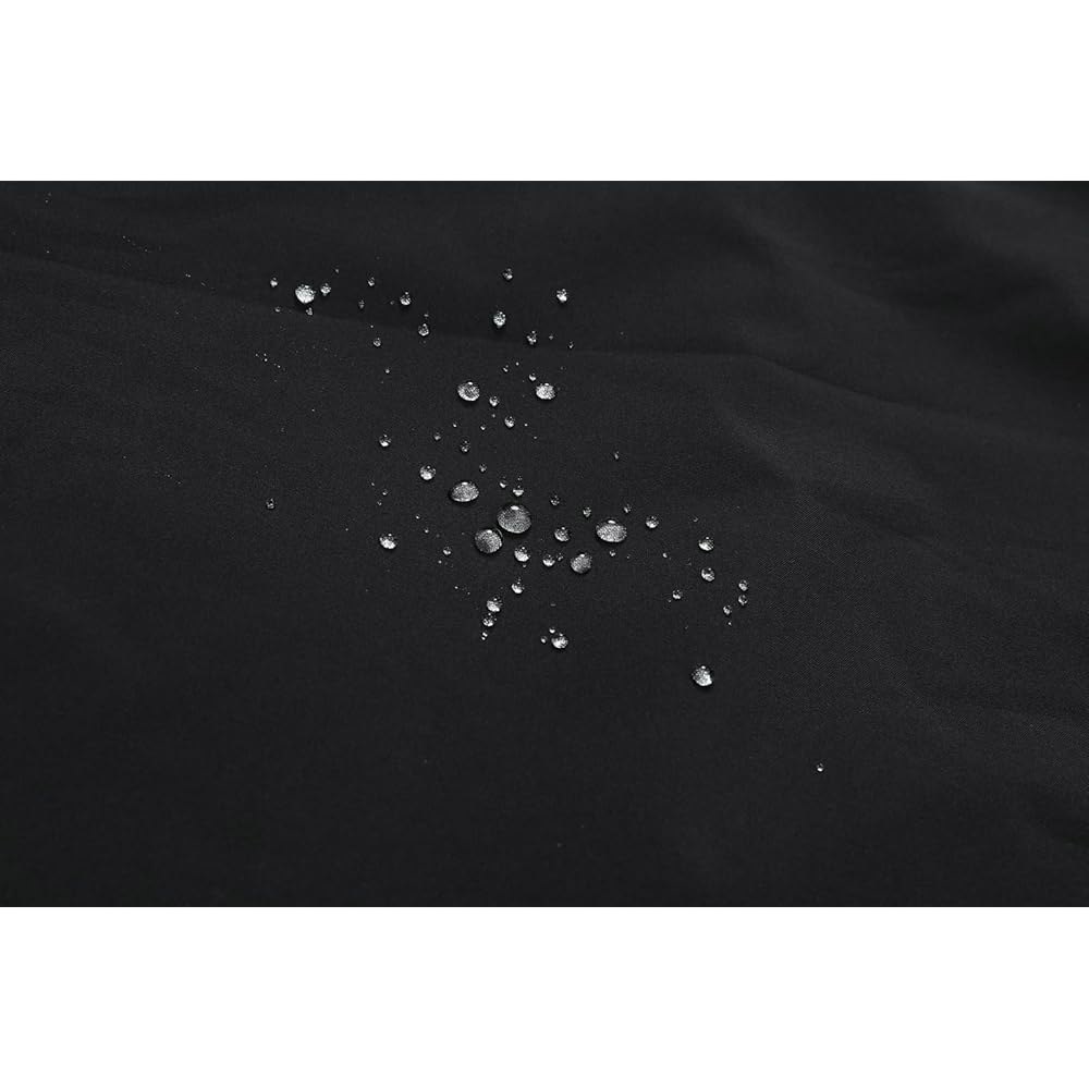 Buytop 남성용 방수 스키 스노우 재킷 플리스 안감 따뜻한 겨울 레인 후드 포함, 다크 블루, XL Darkblue Small - 상세 이미지 2