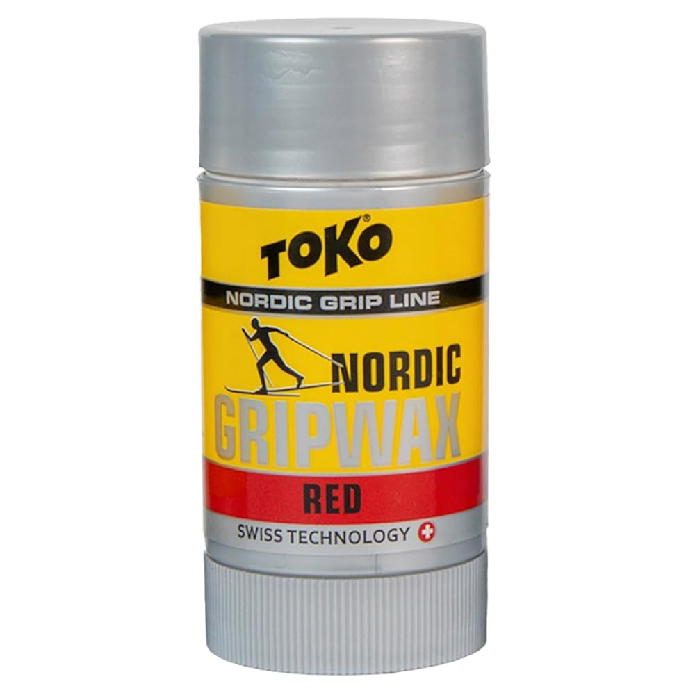TOKO Nordic Grip 스키 왁스 레드 25g(0.9온스) red 25g - 상품 이미지