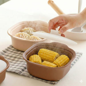 [N배송]라라앤모어 국내산 사각 라면 실리콘찜기 만두 이유식 계란찜 60... 실사용 후기 | 효과 있을까? - 상품 이미지 3