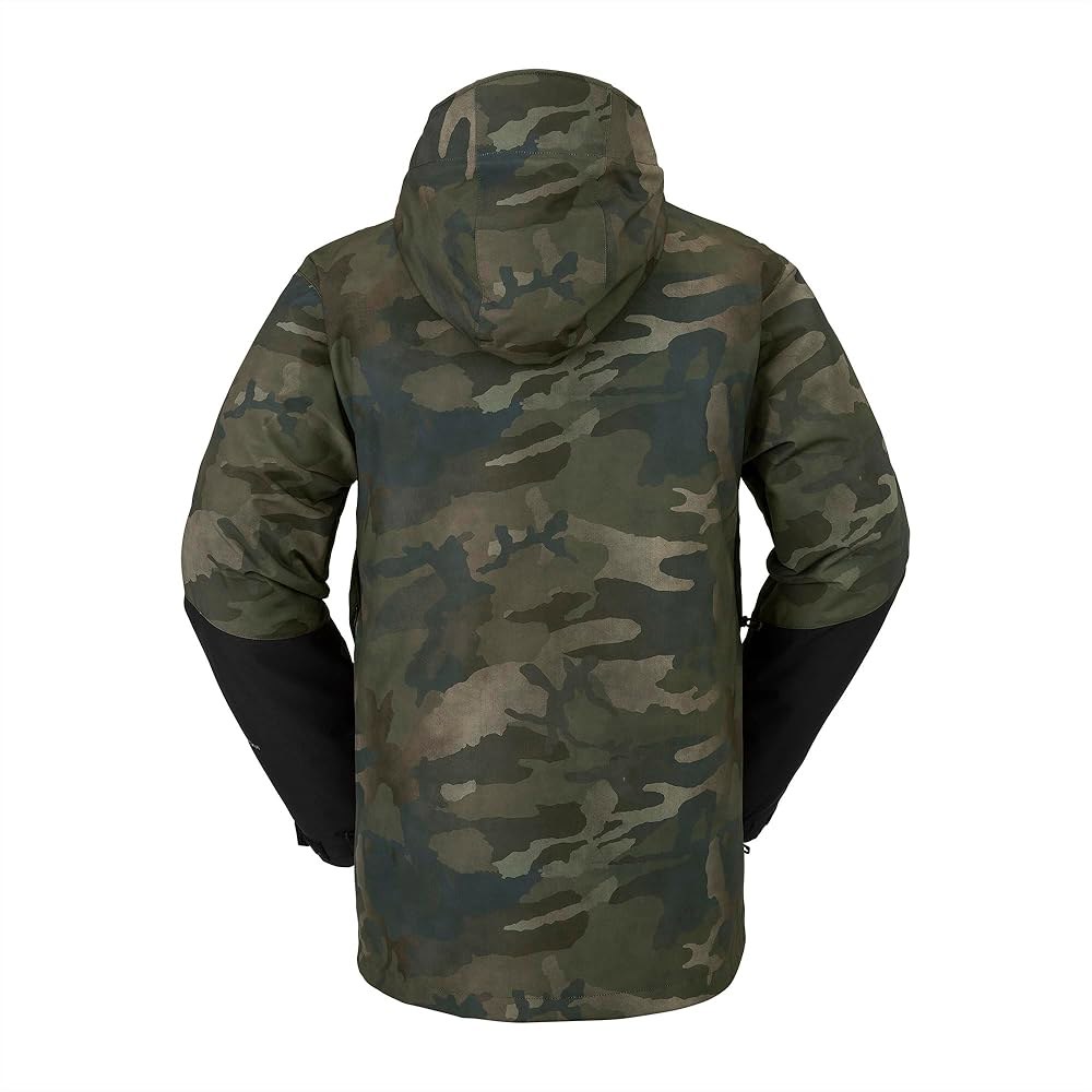 Volcom 남성용 표준 V.CO LP 단열 스노우보드 스키 겨울 재킷, 클라우드워시 카모 S4 Cloudwash Camo S4 X-Small - 상세 이미지 3
