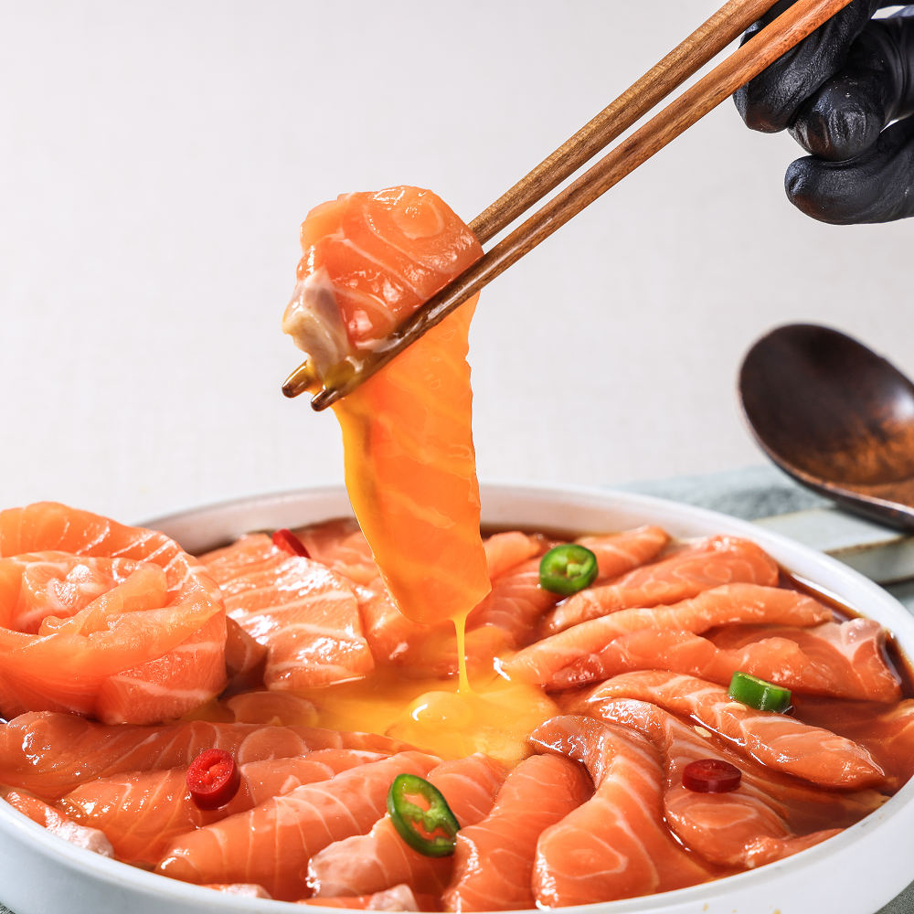 애담정 양념 간장 노르웨이 연어장 300g - 상품 이미지