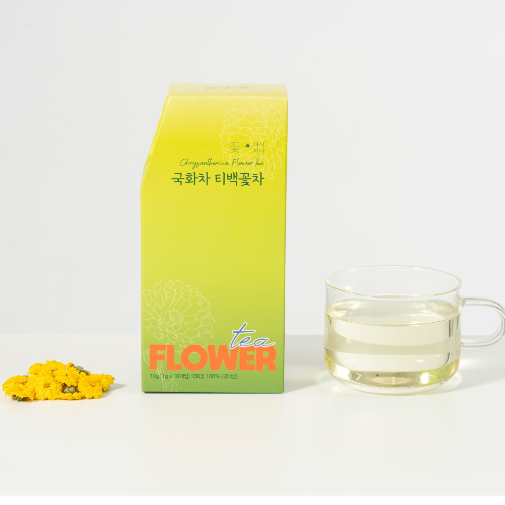 [꽃다시피다] 국내산 수제꽃차 국화차 티백차 - 상세 이미지 2