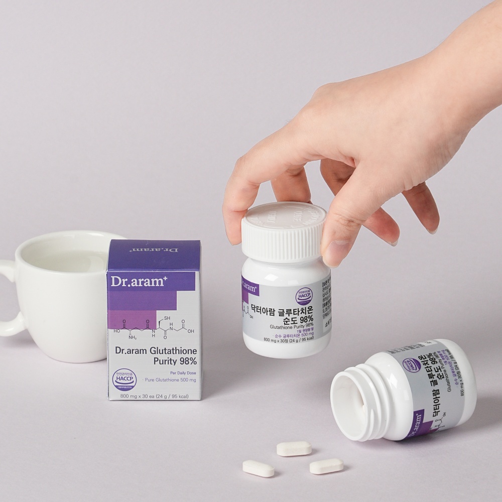 닥터아람 글루타치온 순도 98% 800mg 30정, 2개 이미지 7