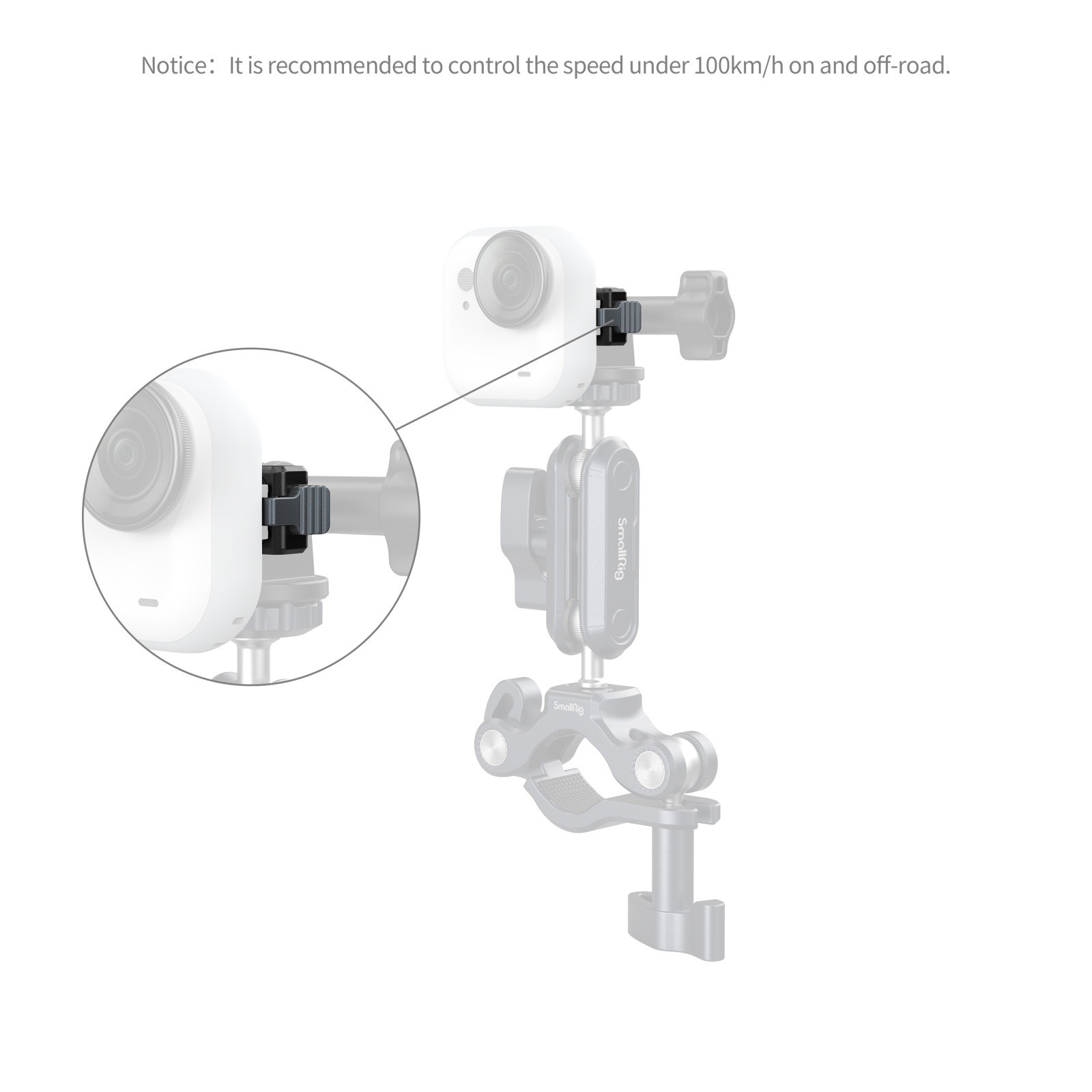 스몰리그 Insta360 GO Ultra 퀵 릴리즈 마운트 어댑터 5919 - 상세 이미지 4