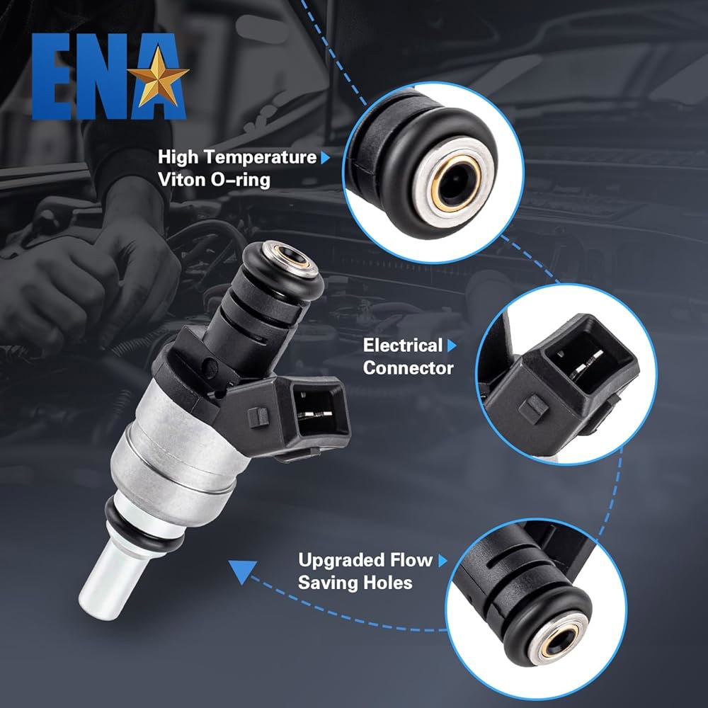ENA 2구 연료 인젝터, BMW 325i 325Ci 325Xi 328i 320i 525i X3 Z4 323Ci 328Ci 528i Z3 2.5L L6 1999년 2000년 200 - 상세 이미지 2