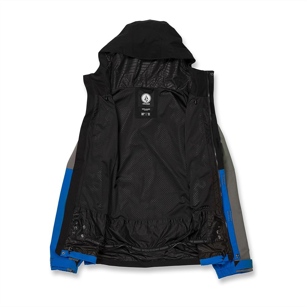 Volcom 남성용 스탠다드 V.CO OP 스노우보드 스키 겨울 재킷, 일렉트릭 블루 S4 Teak S4 Medium - 상세 이미지 3