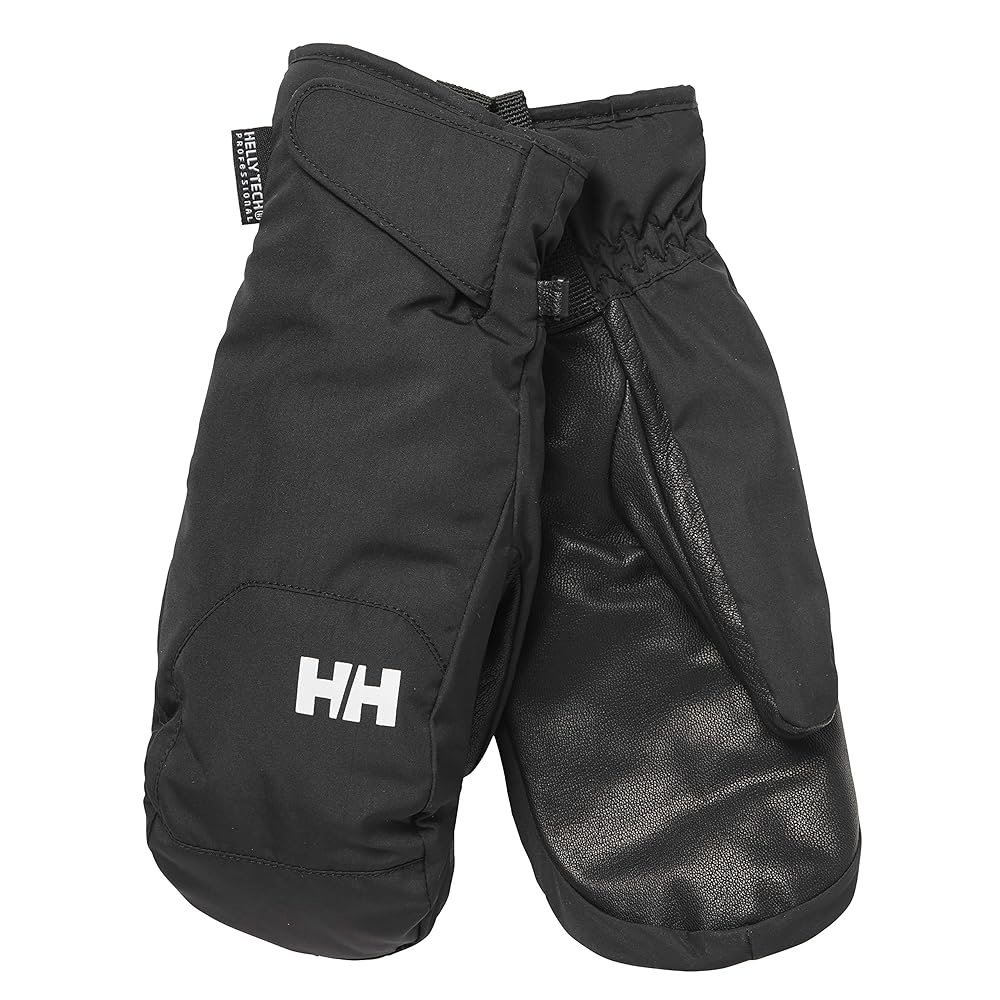 Helly-Hansen 유니 성인용 Swift Ht 방수 단열 스키 스노우보드 벙어리 장갑, 990 블랙 990 Black Small - 상품 이미지
