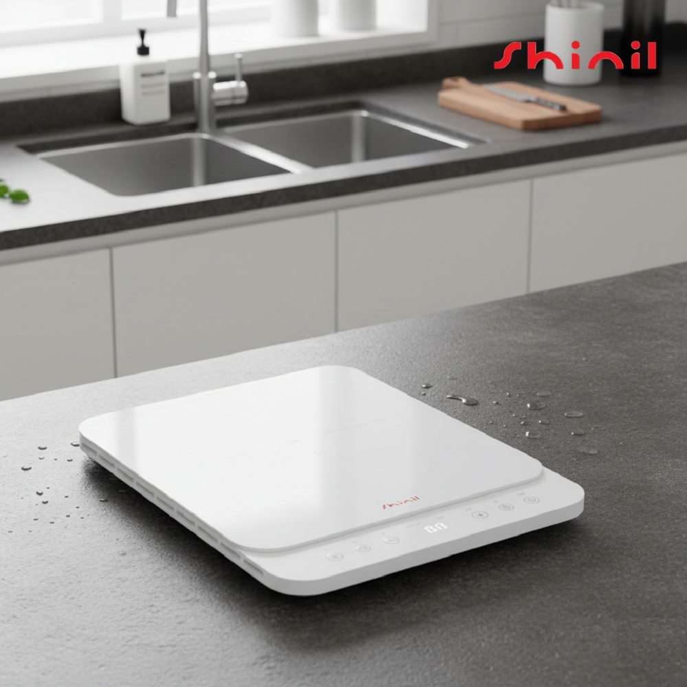 신일 1구 인덕션 전기 레인지 가정용 업소용 휴대용 탕비실 미니 슬림 캠핑