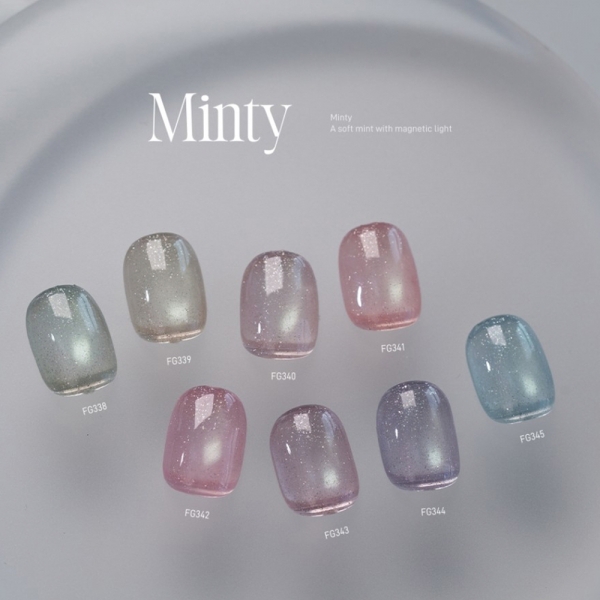 프롬더네일 젤팔리쉬 10ml 민티 자석젤 8종 (선택) - 상품 이미지