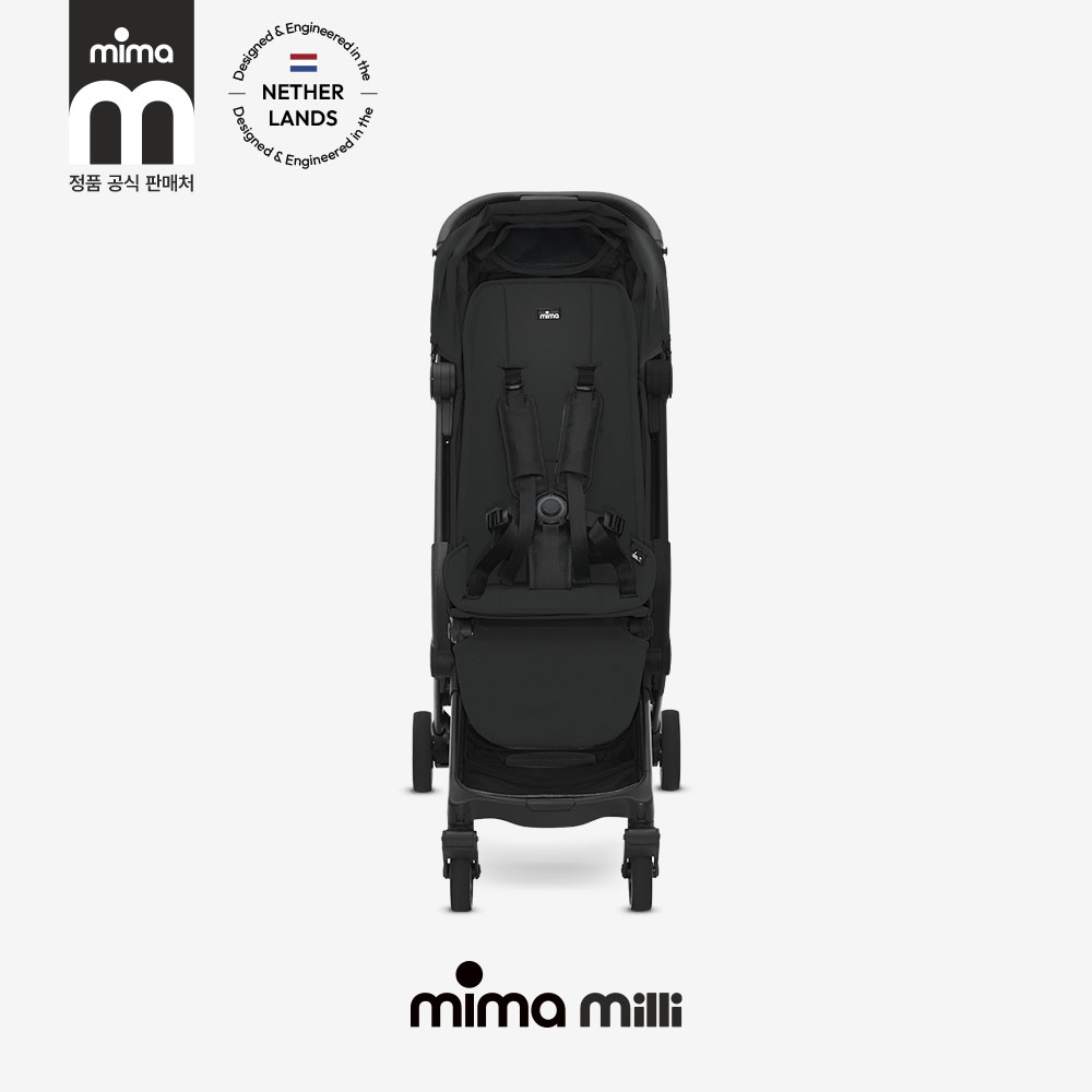 [2026년형] 미마 밀리 휴대용 유모차 기내반입 2026년형 서울컬렉션 어반 블랙