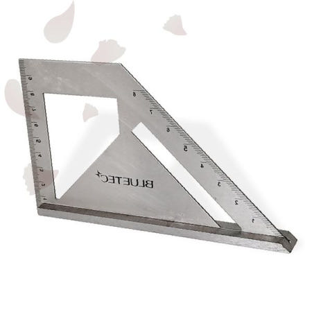 스테인리스 연귀자 각도측정기 제도용품 목공 건축 설계 측정도구 직각자 삼각자