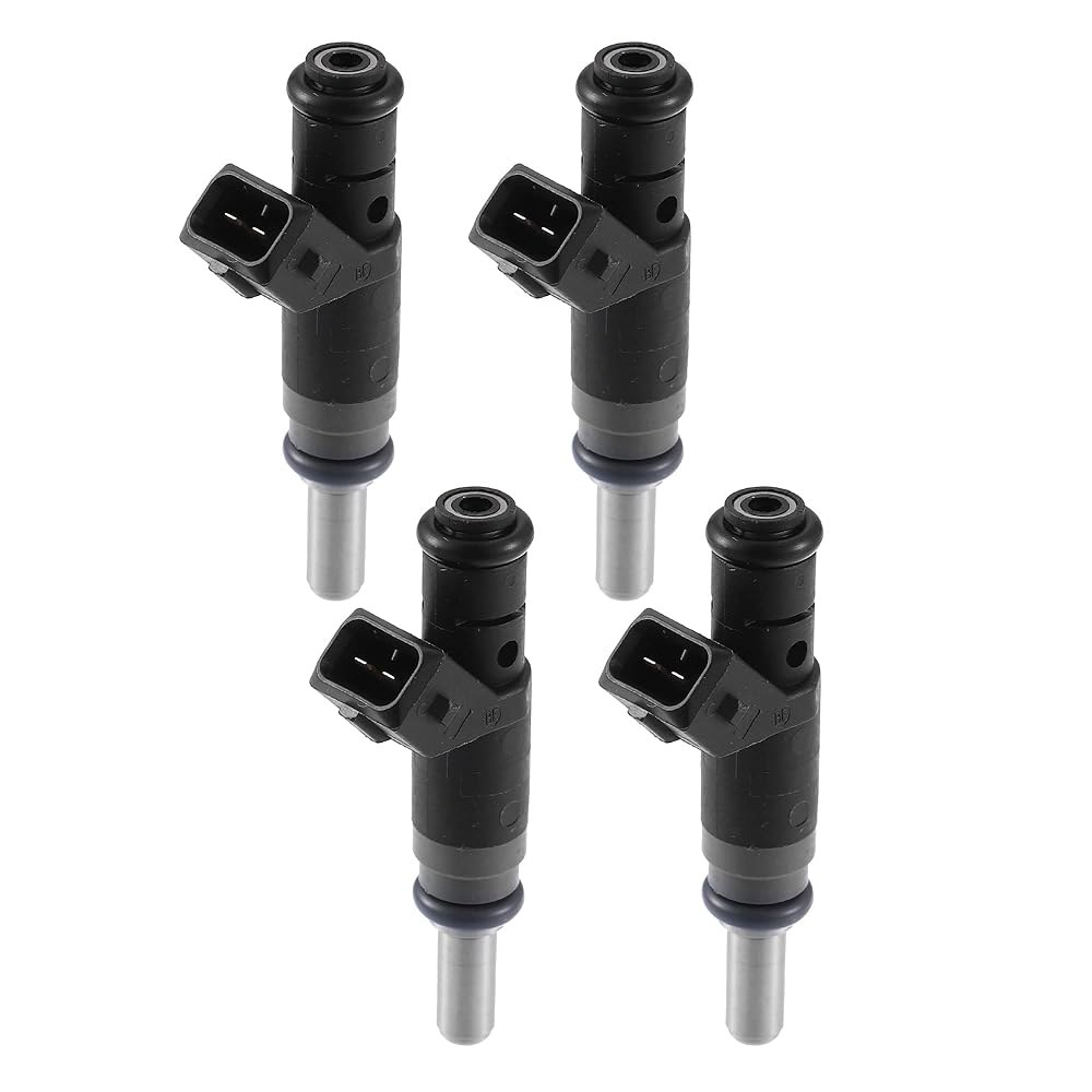 BMW E46 316i용 X AutoHAUX 4pcs 7506158 13537506158 자동차 연료 인젝터 E90 318i 2005-2007, X3 E83 2.0i 2005-20 - 상품 이미지