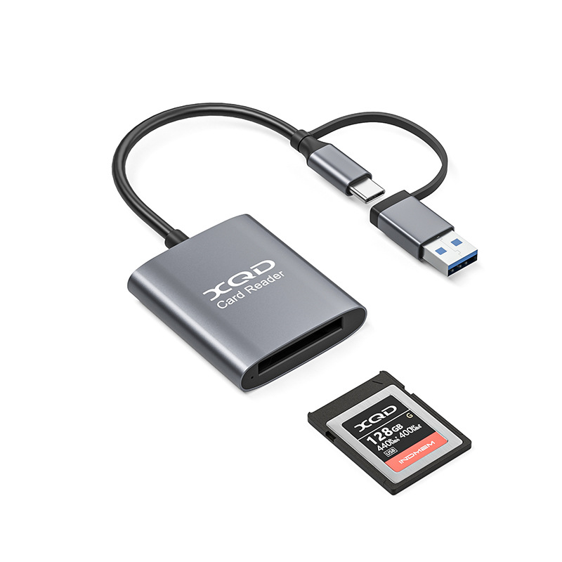 XQD 리더기 메모리카드 C타입 USB-A 2in1 멀티 USB 3.0 5Gbps - 상세 이미지 4