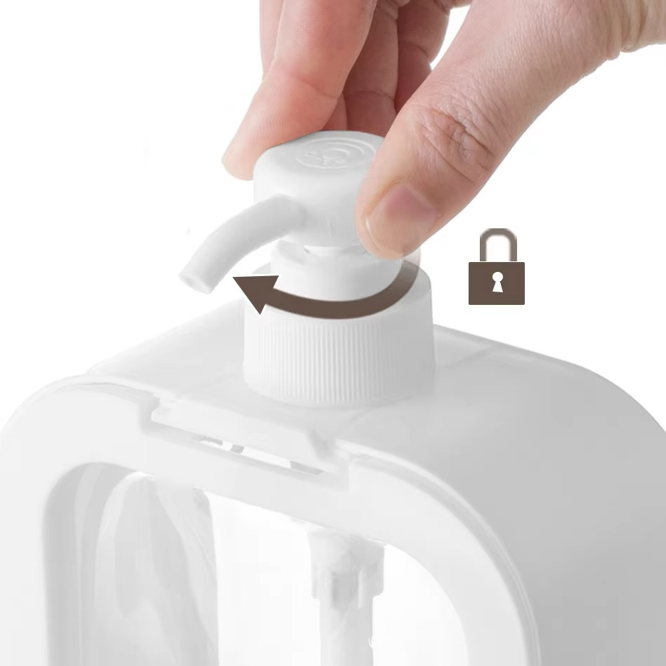 세제 샴푸 린스 투명 펌프 디스펜서 리필용기 공병 핸드워시 바디워시 300ml 500ml 이미지 6