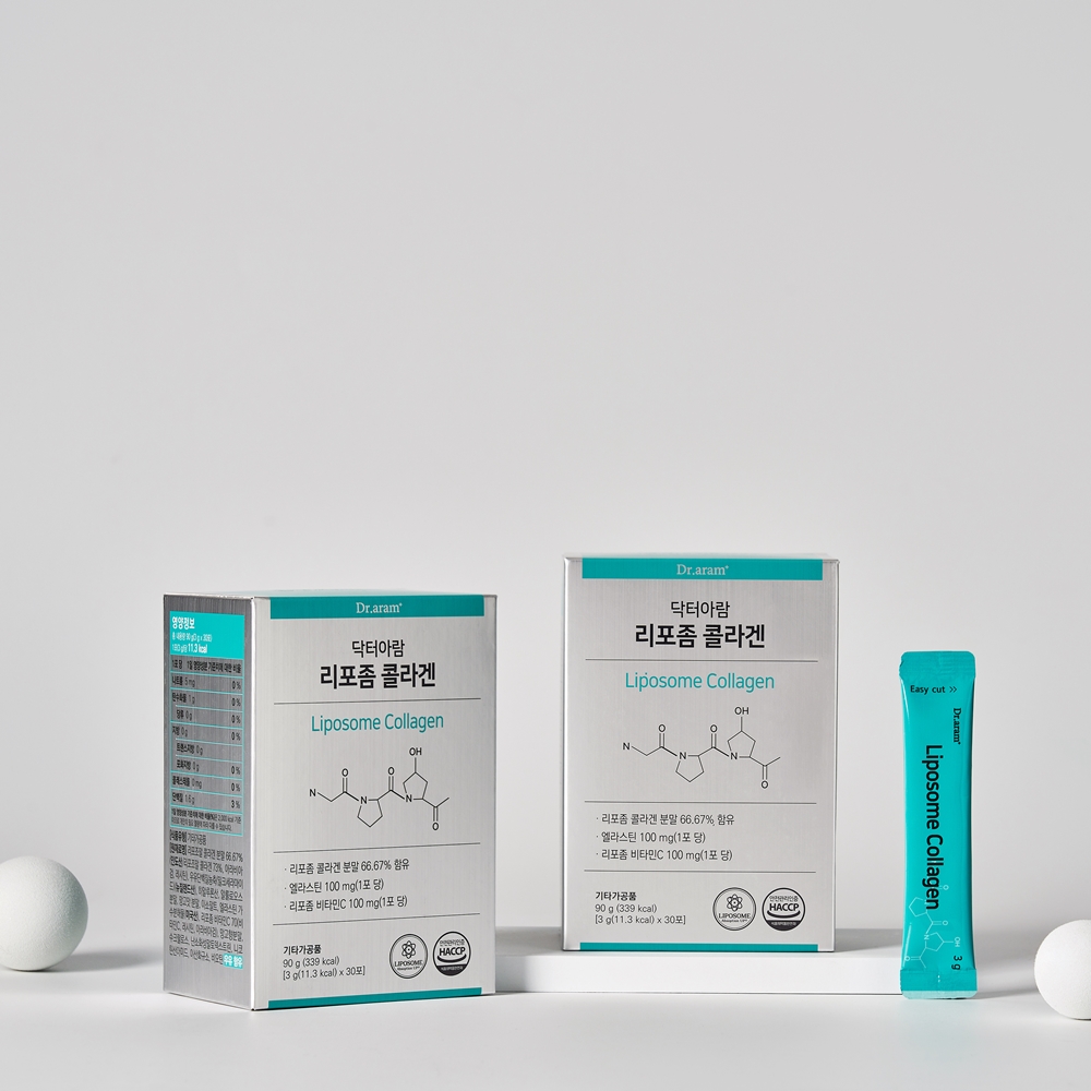 닥터아람 콜라겐 리포좀 엘라스틴 3g x 30포 이미지 3