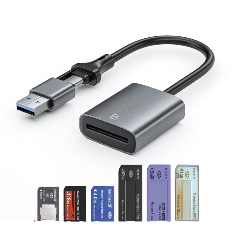 소니 메모리스틱 리더기 C타입 A타입 2IN1 MS 프로 듀오 USB 3.0 제품 이미지
