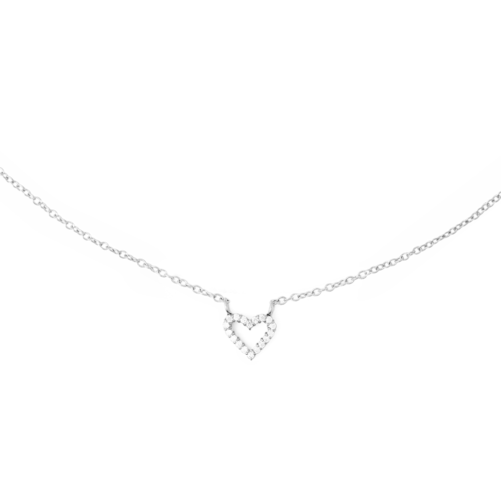 다니엘 웰링턴 MIRELLE HEART NECKLACE 하트 팬던트 데일리 여성목걸이 - 상세 이미지 2