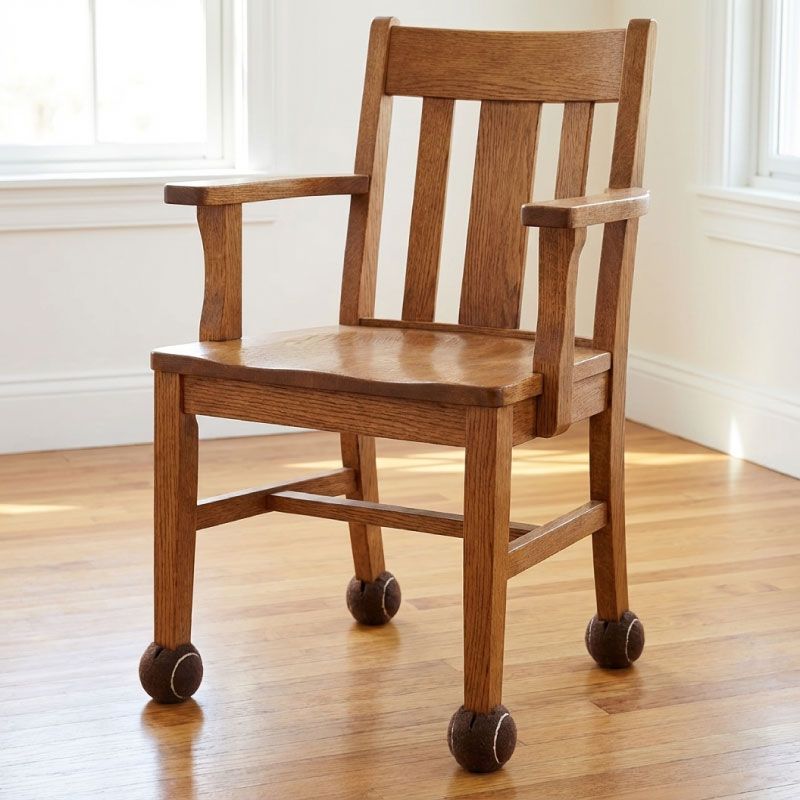 테니스공 의자받침 1인용 4개 세트 식탁 다리 긁힘 보호 발커버 책상 소음 방지 체어슈즈