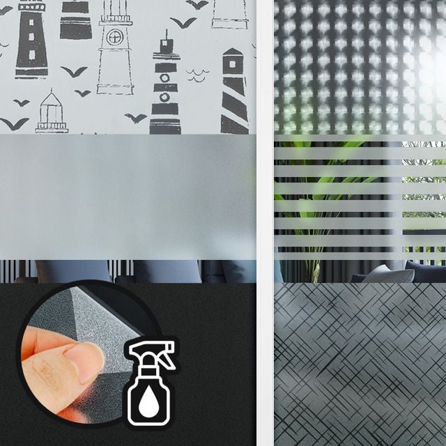 창문필름4M 불투명 유리시트지 암막시트 반투명썬팅지 안개 4M