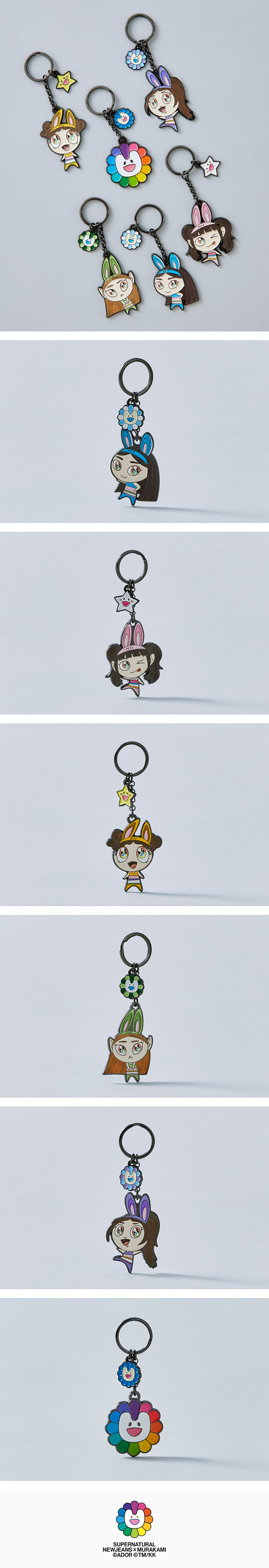 NewJeans x Murakami Keyring