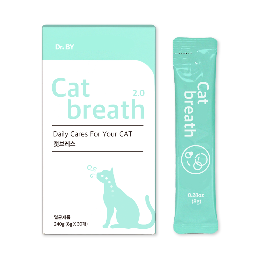 닥터바이 캣 브레스 고양이 기관지 호흡기 영양제 30포, 1개
