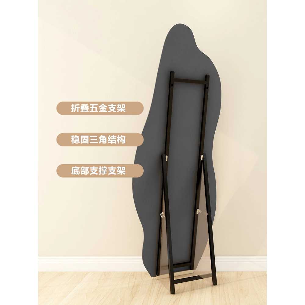 반신 비정형 디자인 거울 예쁜 인테리어 노프레임 40x150cm - 상세 이미지 2