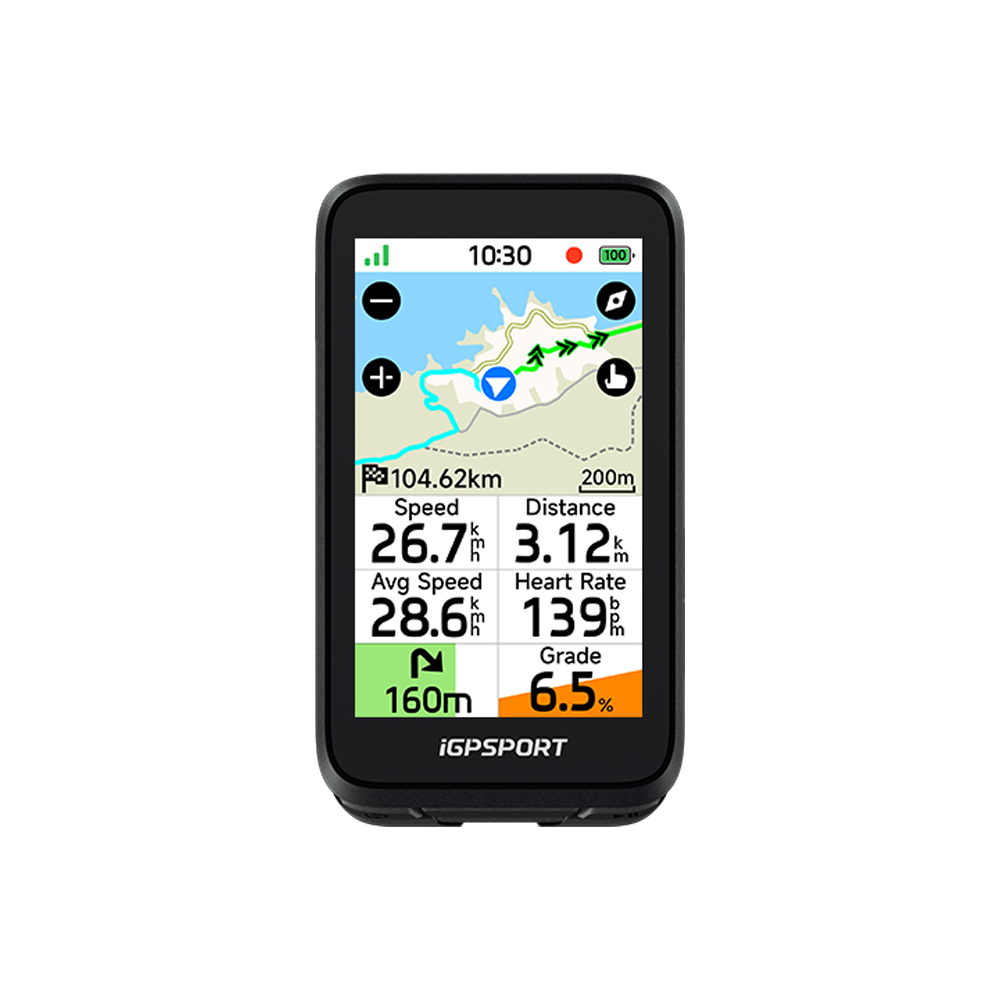 iGPSPORT BiNavi Air 바이내비 에어 자전거 터치스크린 GPS 속도계 - 상세 이미지 2