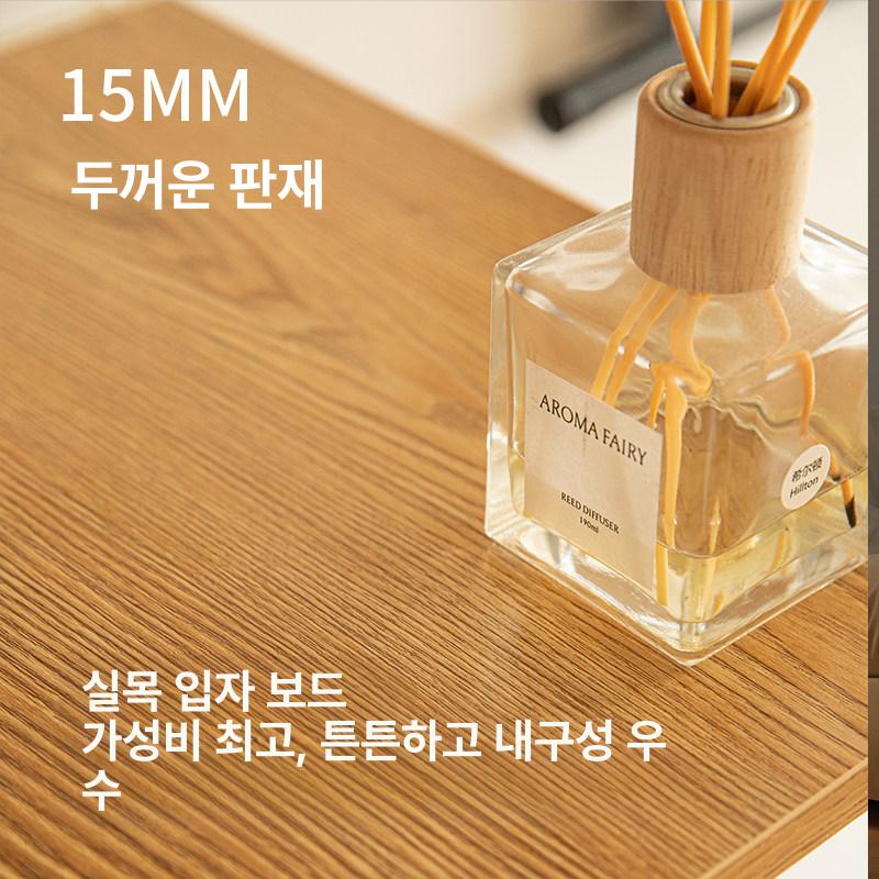 아크릴 진열장 피규어 투명 침실 수납장 명품가방 보관함 8mm 두꺼운 측면 패널 내추럴 우드 3칸 - 상세 이미지 4