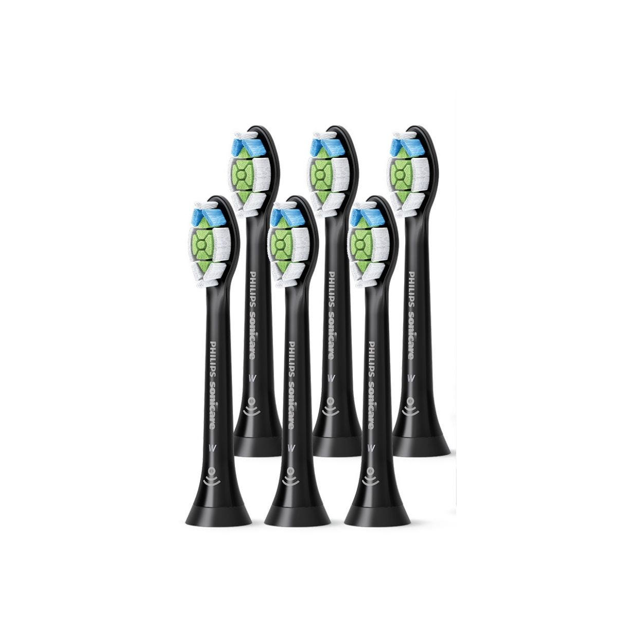 필립스 소닉케어 화이트닝 칫솔모 6개입 블랙 HX6066/91 가격 비교 소닉케어 필립스 소닉케어 화이트닝 칫솔모 6개입 블랙 HX6066/91