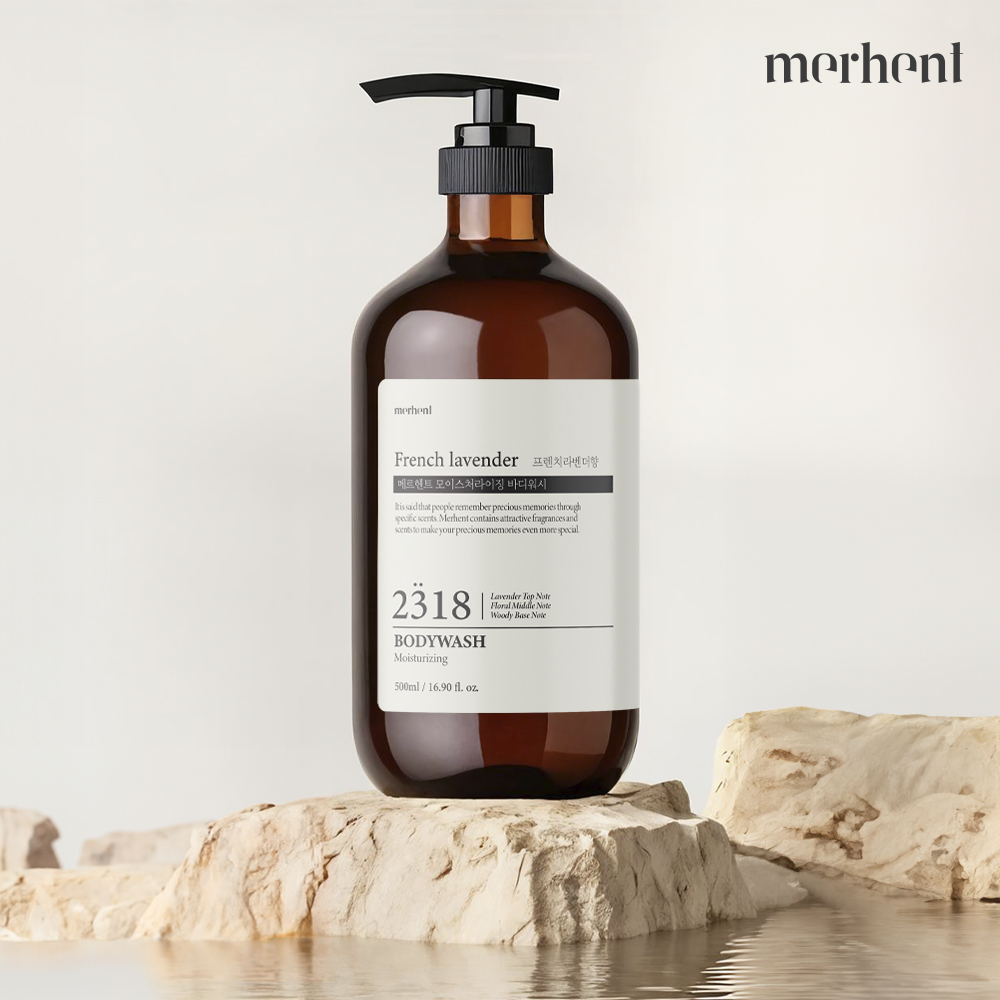 2+1 메르헨트 모이스처라이징 바디워시 500ml 프렌치라벤더향 약산성 향기좋은 샤워젤 - 상세 이미지 2