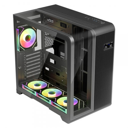 1stPlayer 1stPlayer RT7 라운드 ARGB (블랙)