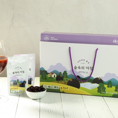 블랙커런트 베리즙(1+1) 지리산숲을 담은 킹스베리즙 - 상품 이미지