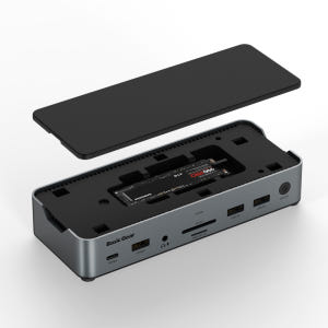 C타입 노트북 멀티 허브 독 썬더볼트 USB4 호환 15in1 도킹스테이... 개봉기 | 실사용 후기 - 상품 이미지 3