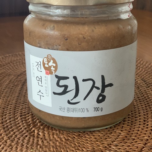 전연수 토속 된장 1kg, 1개 - 상품 이미지