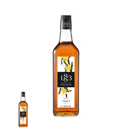 바닐라향시럽 1883 바닐라 시럽 카페라떼 카푸치노 커피음료 1000ml