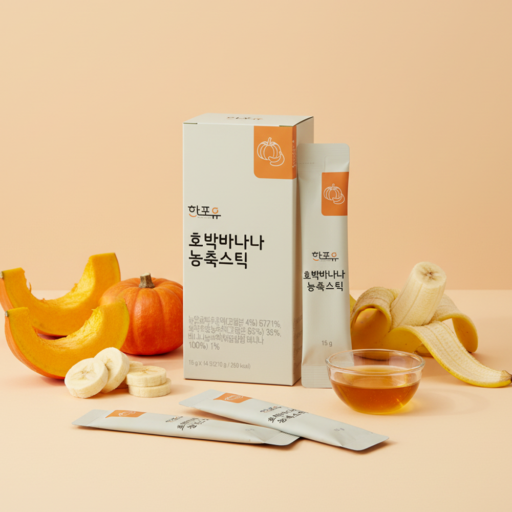 한포유 호박바나나 농축스틱 15g X 14포, 2개 이미지 2