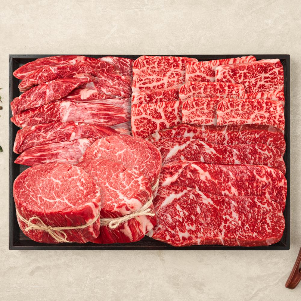 하이엔드 한우 선물 세트 투뿔 소고기 설 추석 명절 헤리티지, 2kg, 1개 - 상품 이미지