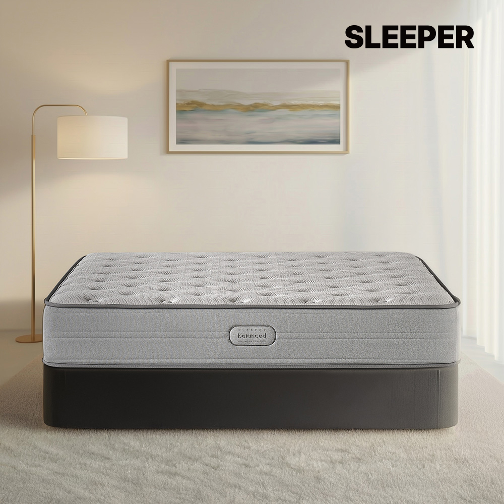 슬립퍼 밸런스드 프라임 단단한 허리 침대 매트리스 스프링 쿨폼 25cm, LK(라지킹), 하드