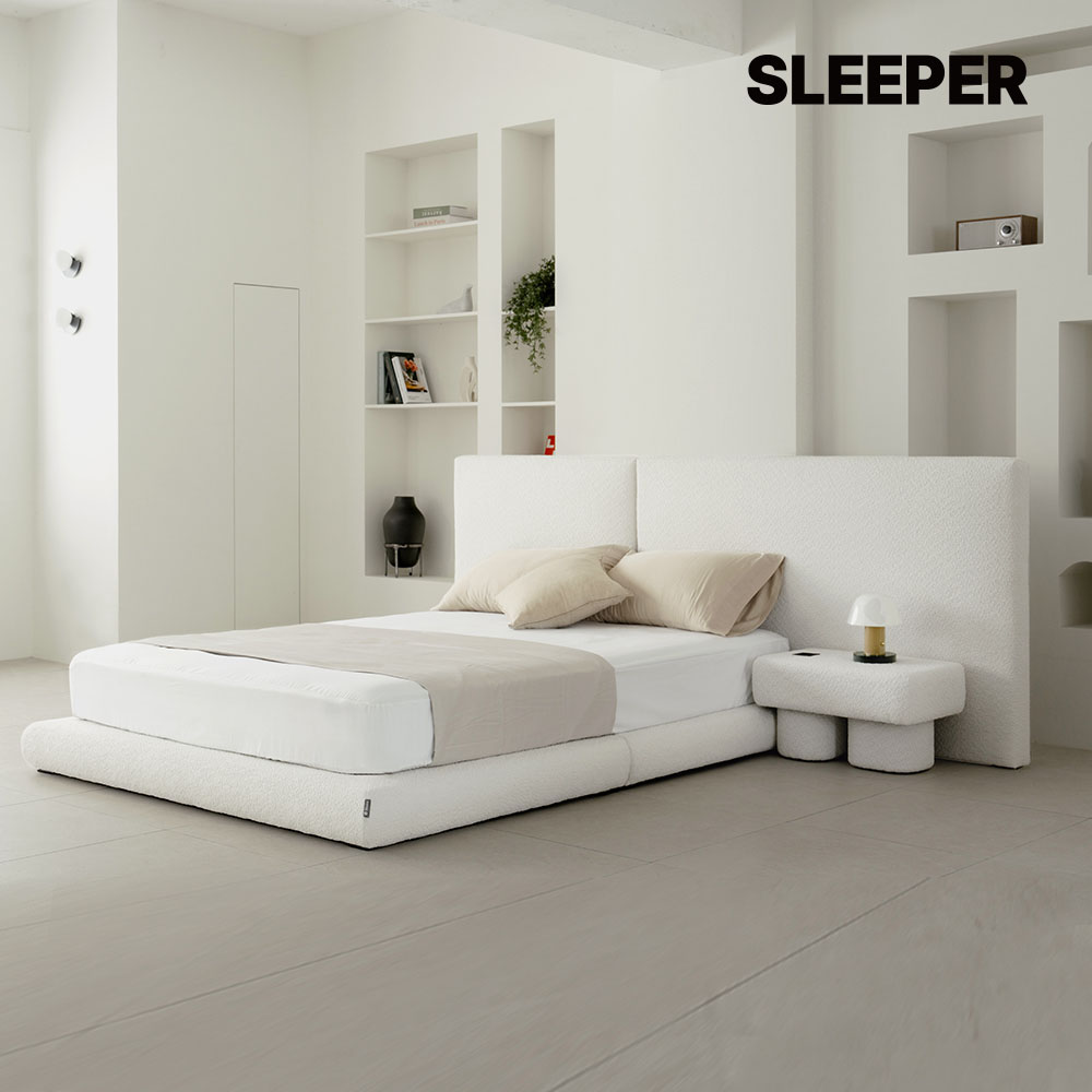 슬립퍼 모일 신혼부부 트윈 호텔 침대 프레임 S/SS E 1525