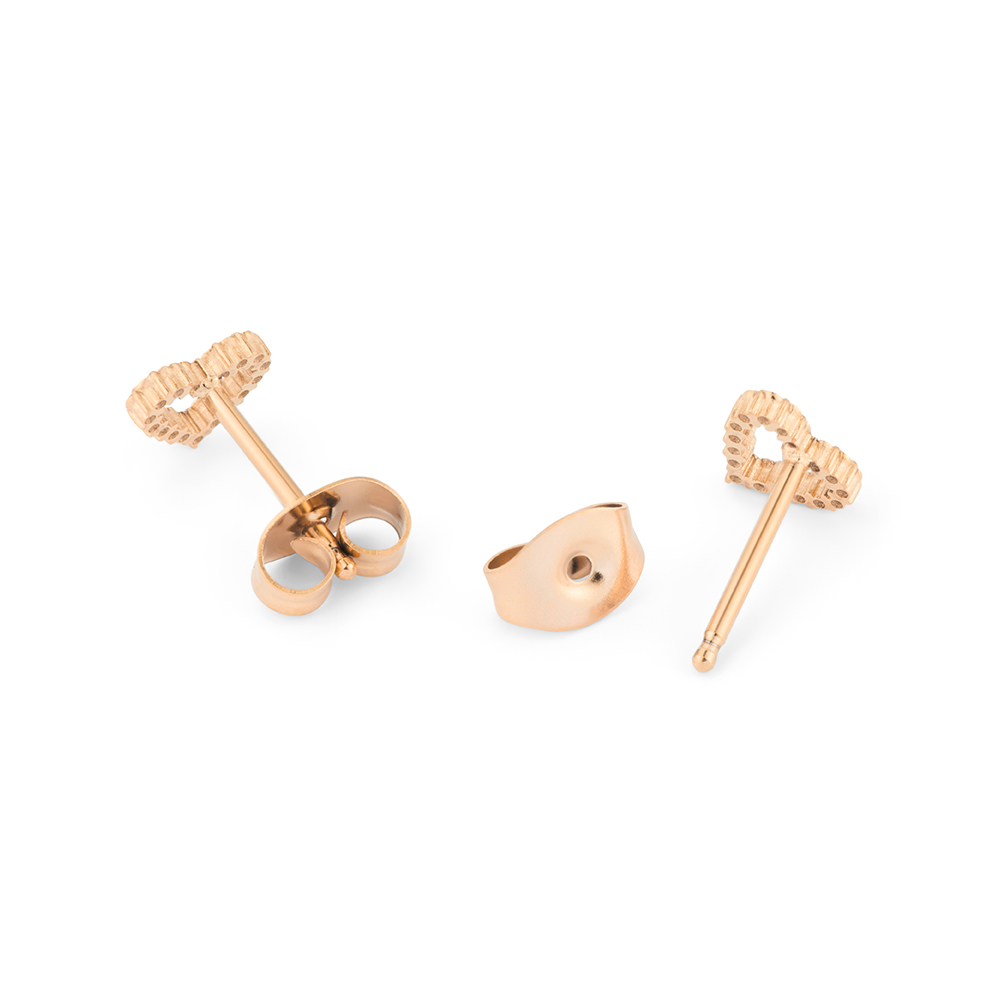 다니엘 웰링턴 MIRELLE HEART EARRINGS 하트 큐빅 미니 레이어드 귀걸이 이미지 8