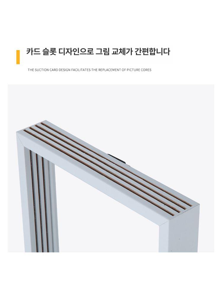 손바닥 액자 핸드프린트 가족 diy 친구 추억 손도장 화이트 액자+잉크+브러시+못 - 상세 이미지 5