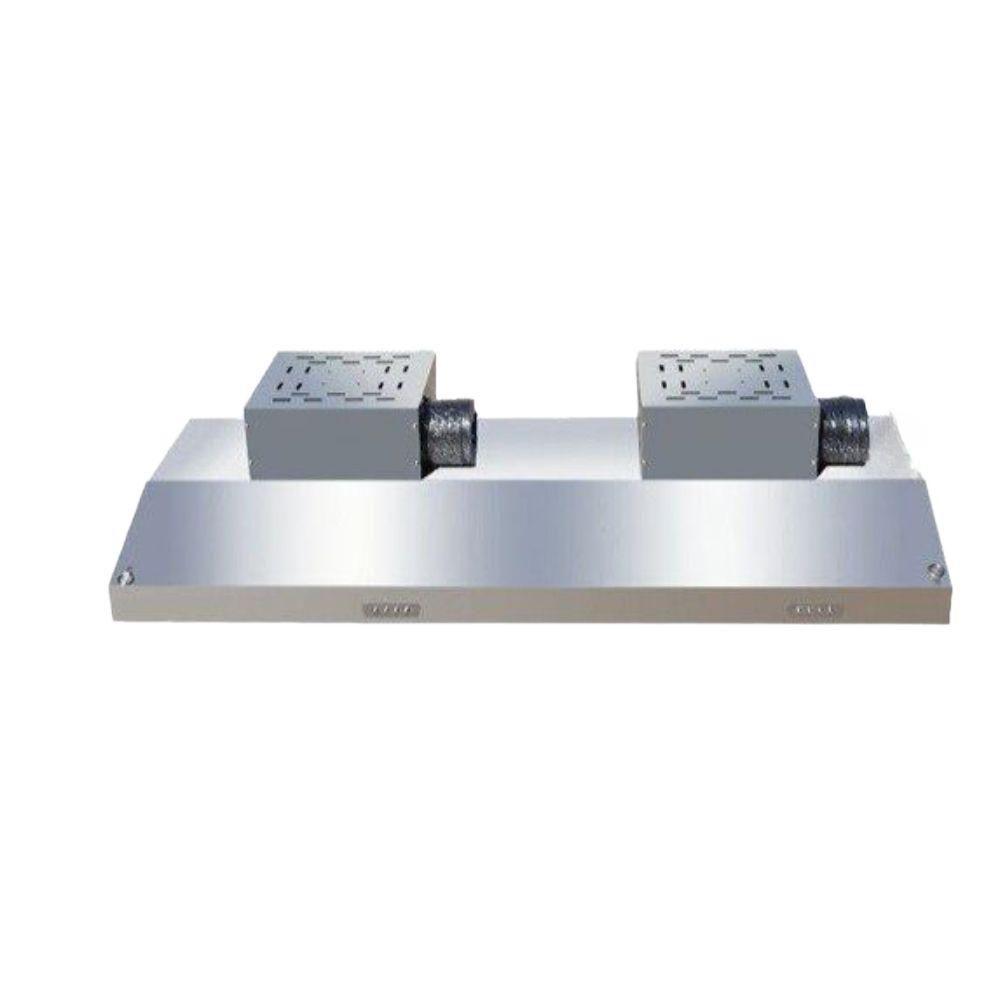 터보후드 업소용 주방 후드 환풍기 식당용후드 덕트 스텐 배기구 220x100x50cm 880W+880W - 상품 이미지