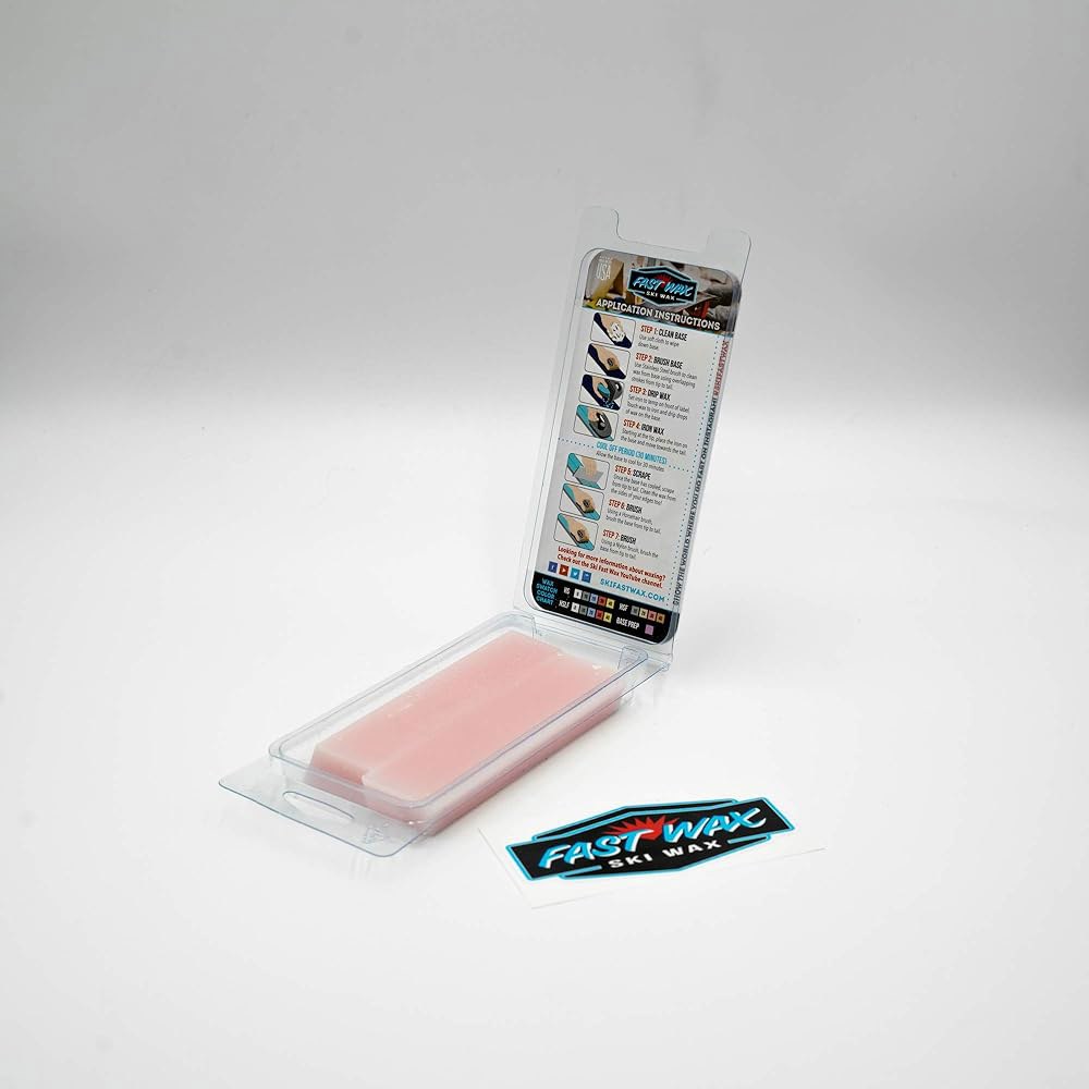 Fast Wax - 고속 스키 왁스 (HS 30) 80g 레드 파라핀 바 미국산 Hs 20 - 상세 이미지 3