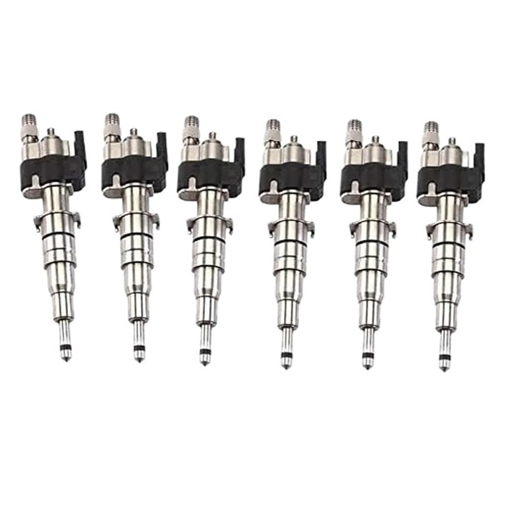 6PCS 13537585261-12 연료 인젝터 인덱스 12 BMW N54 N63 135 335 535 550 750 X5 X6에 호환됩니다 - 상품 이미지