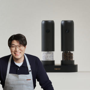 데켓 소금 후추 전동 그라인더 (그라인더2종+거치대)(충전식) 개봉기 | 실사용 후기 - 상품 이미지 1