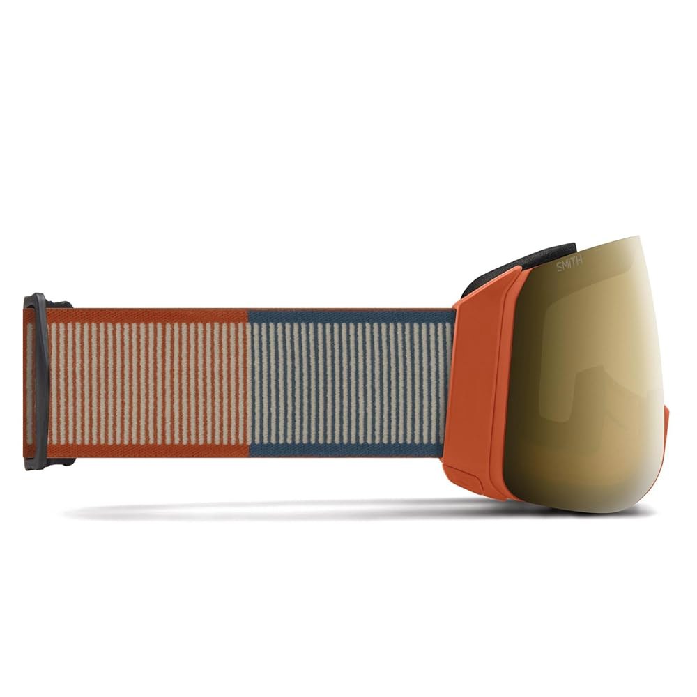 SMITH 4D Mag XL 스노우 고글 - 성인용 스키 및 스노우보드 고글, 버드아이 시야, 김 서림 방지 성능 100 자외선 차단 기능 남성 여성용 러스트, 크로마팝 선 블랙 - 상세 이미지 2