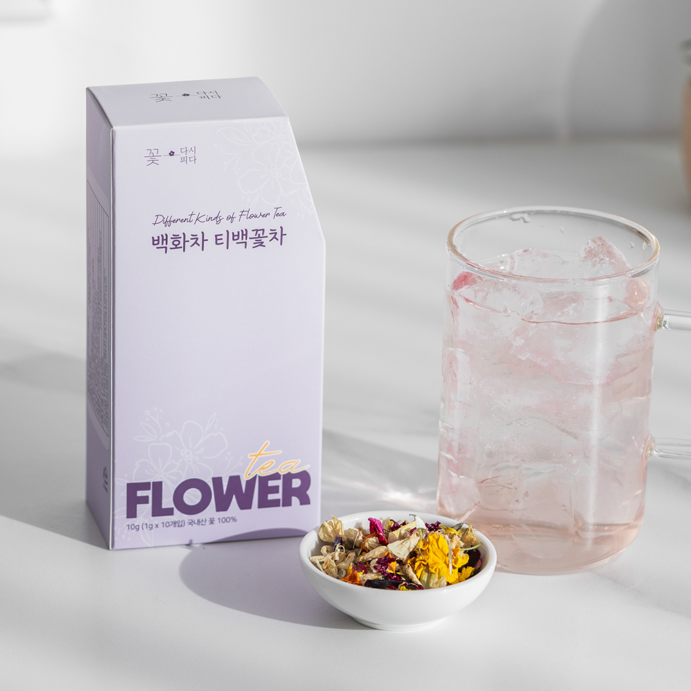 국내산 수제꽃차 백화차 티백차 - 상세 이미지 5
