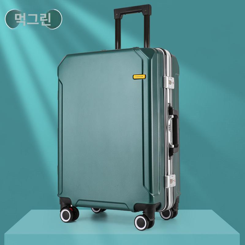 여행용 학생용 비즈니스 박스 PC 만능 바퀴 분리형 알루미늄 프레임 블랙 20인치 - 상세 이미지 4