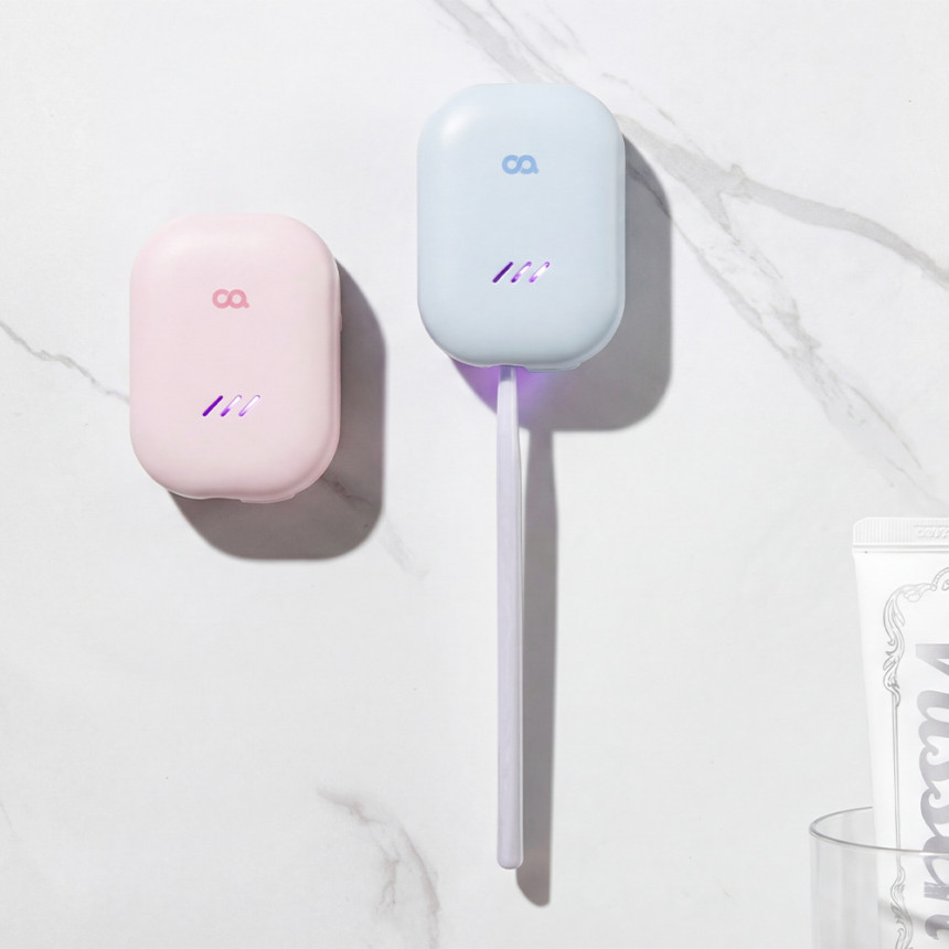 오아 클린이퓨어Pro 바람건조 고온히팅 휴대용 유선 무선 겸용 칫솔살균기