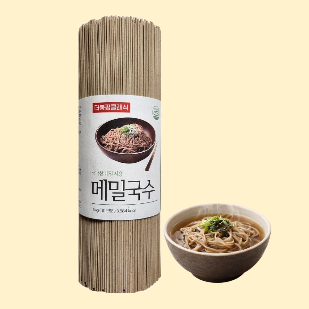 봉평메밀막국수 봉평메밀국수 면 건면 1kg - 상품 이미지
